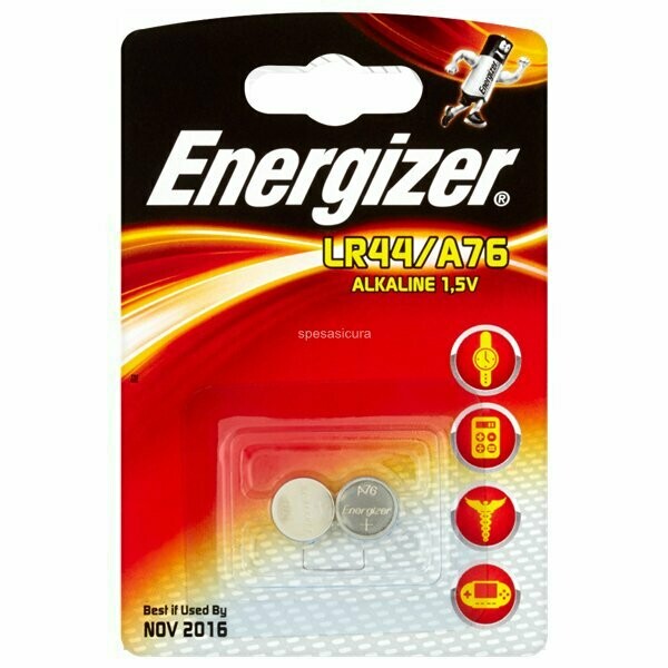 Energizer batteria al litio LR44/A76 2pezzi