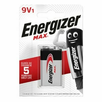 Energizer batteria alcalina 9V