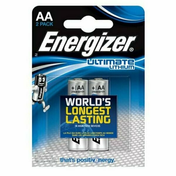 Energizer batteria litio AA Ultimate Lithium (2pezzi)