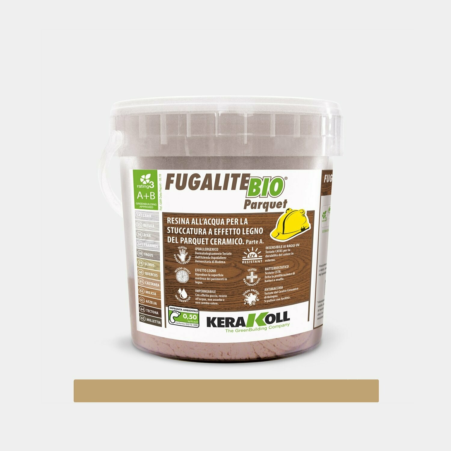 Stucco Kerakoll Fugalite Bio Parquet 3Kg cod.60 Quercus