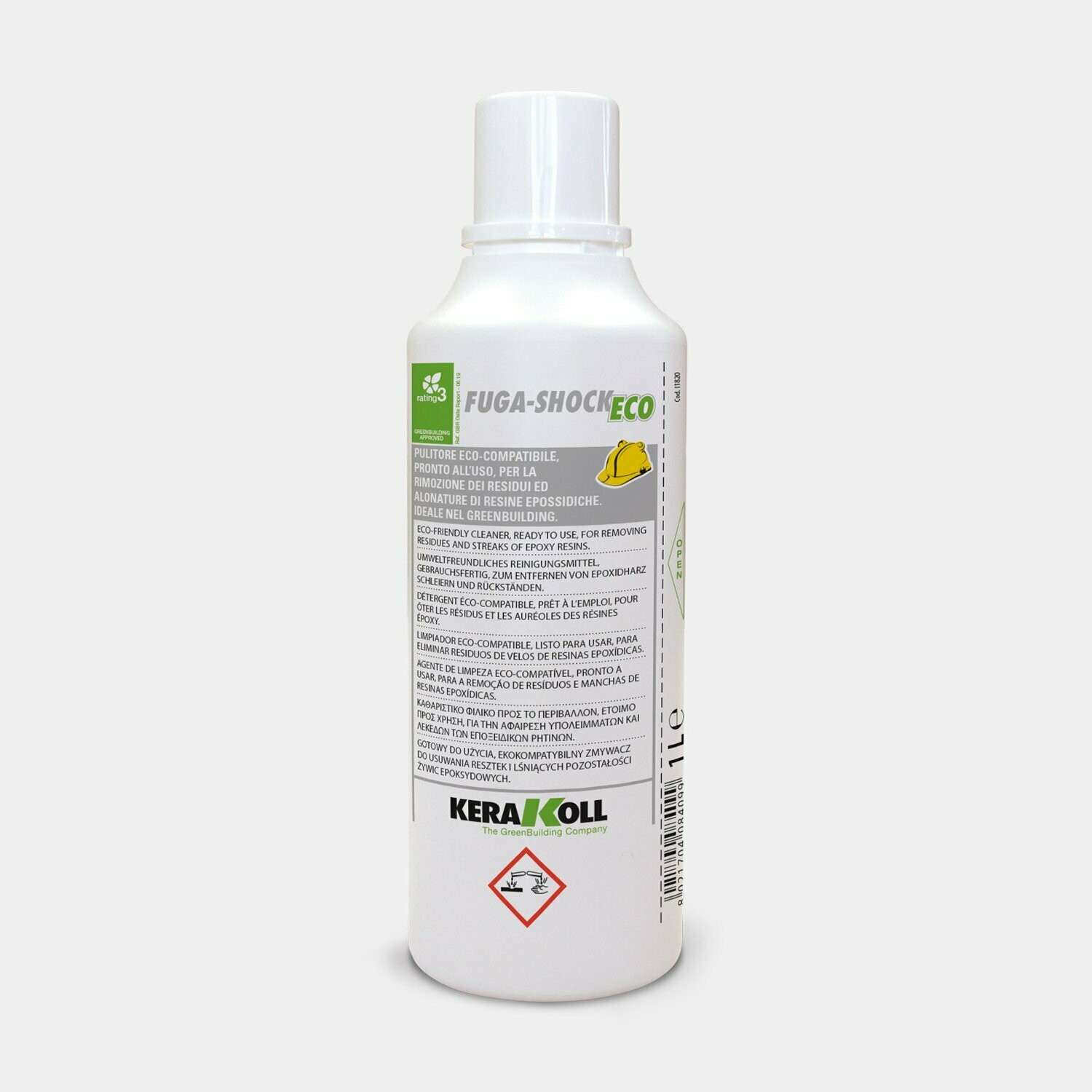 Pulitore resine epossidiche Kerakoll Fuga-Shock 1Litro