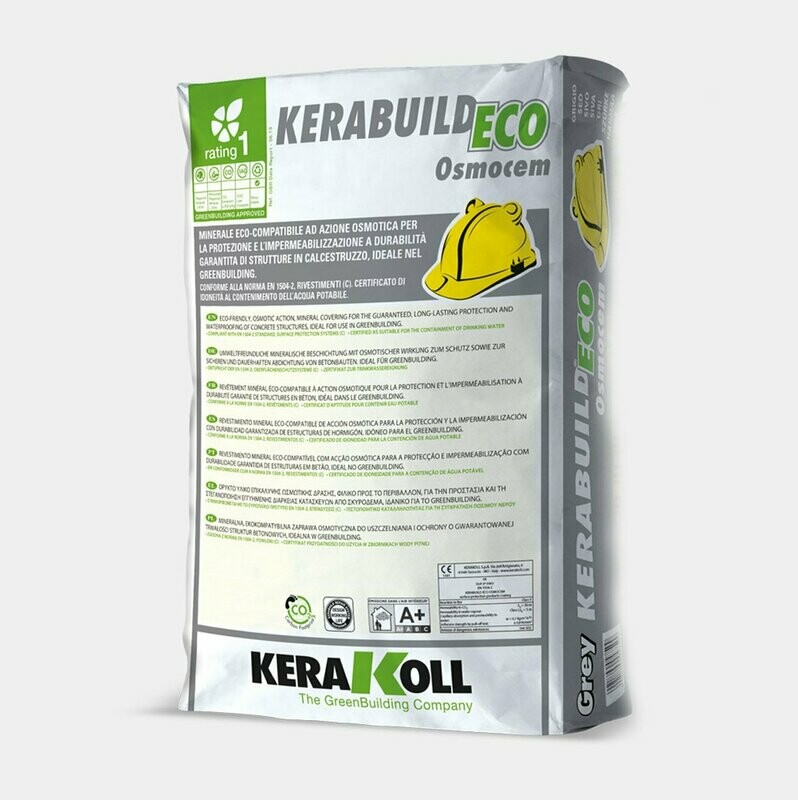 Rivestimento Impermeabilizzante Kerakoll Kerabuild Osmocem Grigio 25Kg