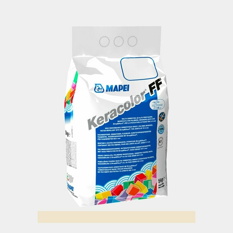 Stucco per fughe Mapei Keracolor FF 5Kg cod.130 jasmine