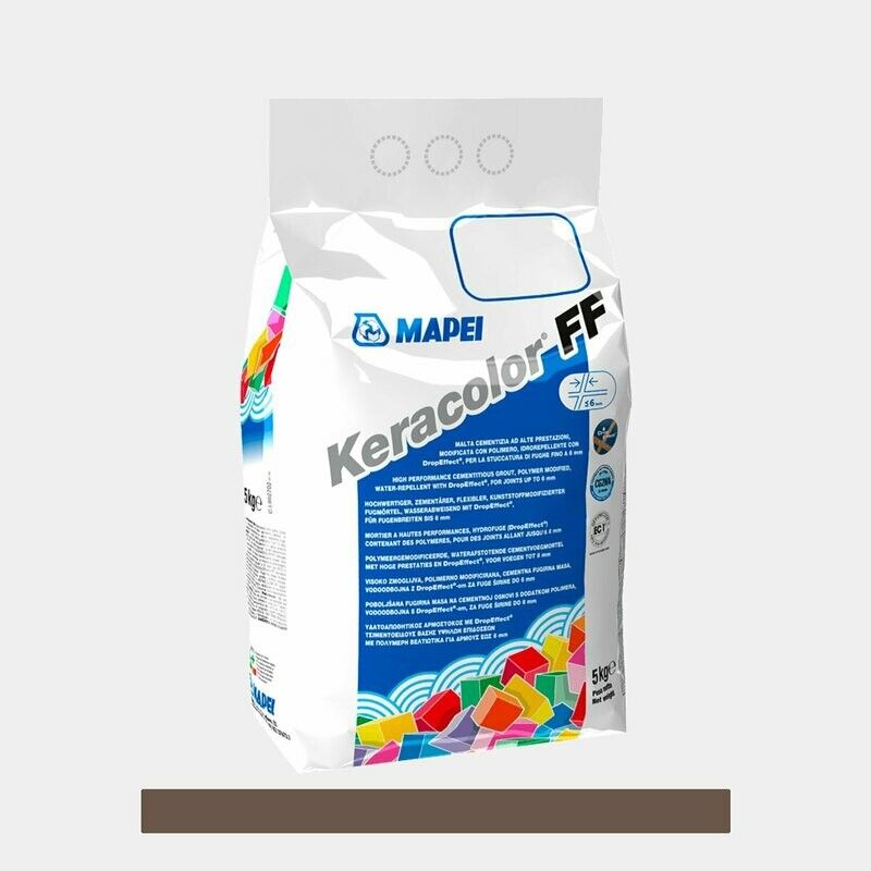 Stucco per fughe Mapei Keracolor FF 5Kg cod.144 cioccolato