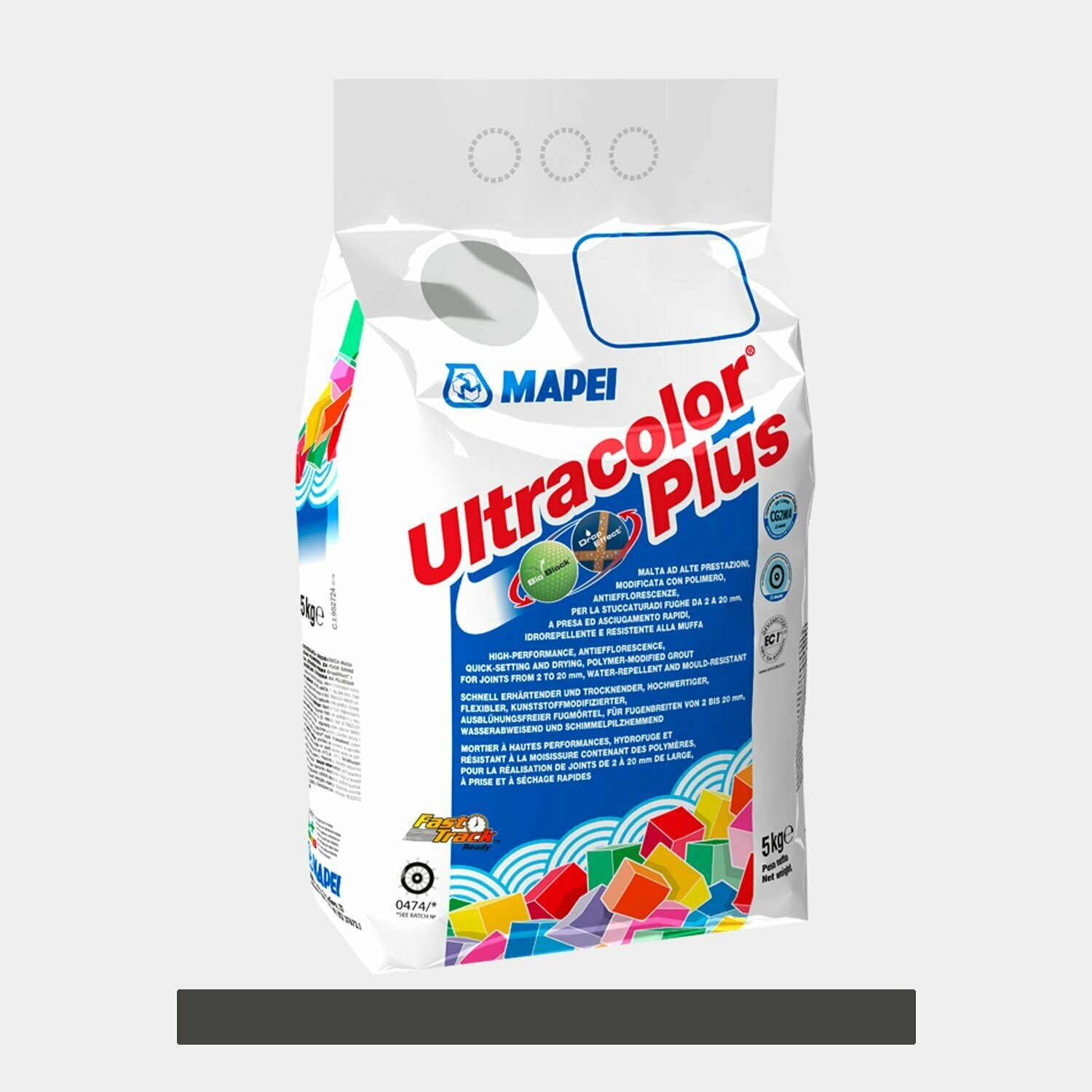 Stucco per fughe Mapei Ultracolor Plus 5Kg cod.149 sabbia vulcanica