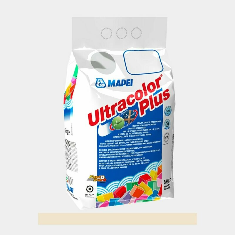 Stucco per fughe Mapei Ultracolor Plus 5Kg cod.130 Jasmine