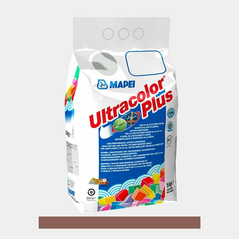 Stucco per fughe Mapei Ultracolor Plus 5Kg cod.143 Terracotta