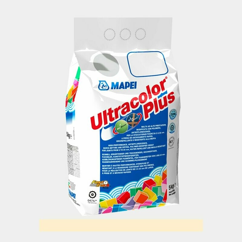 Stucco per fughe Mapei Ultracolor Plus 5Kg cod.131 Vaniglia