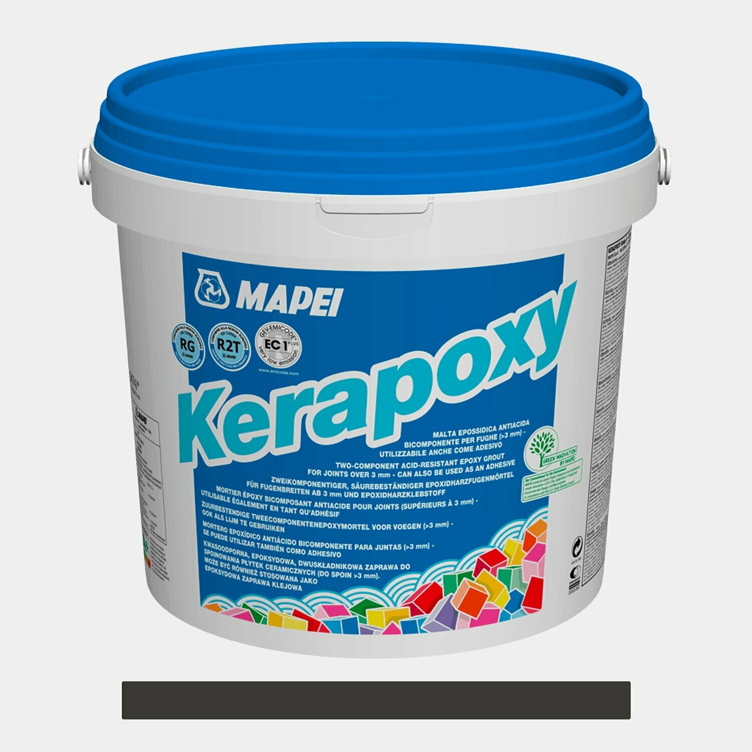 Stucco bicomponente Mapei Kerapoxy 10Kg cod.120 nero