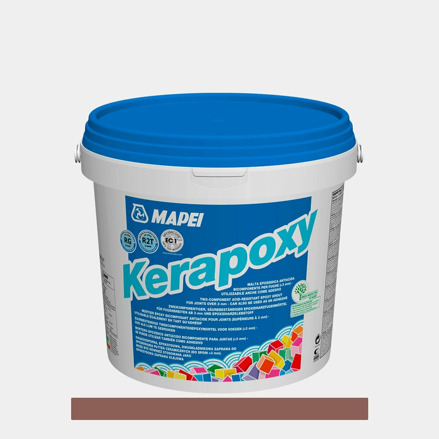 Stucco bicomponente Mapei Kerapoxy 5Kg cod.143 terracotta