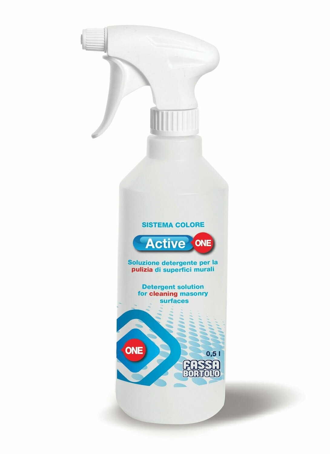 Soluzione detergente Fassa Active one 0,5Litri