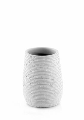 Portaspazzolini "Gemini" bianco