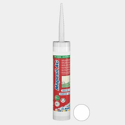 Sigillante acetico Mapei Mapesil AC 310 ml cod.100 Bianco