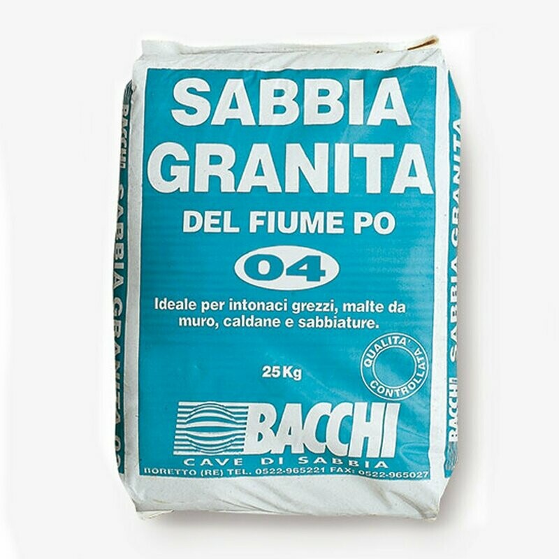 Sabbia Granita 04 25Kg