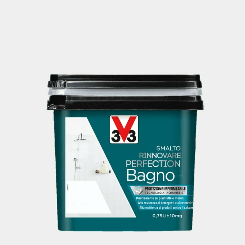 Smalto rinnovare Perfection bagno 0,75Litri bianco satinato