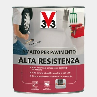 Smalto per pavimento alta resistenza 2,50Litri Grigio scuro