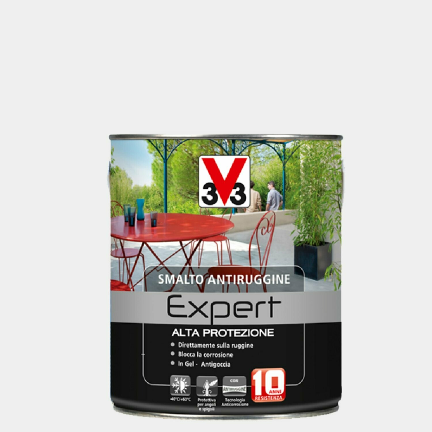 Smalto antiruggine Expert Verde Ral 6005 0,50litri