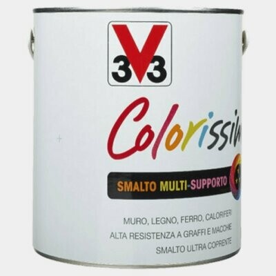 Smalto Colorissim Nero Satinato 2,50Litri