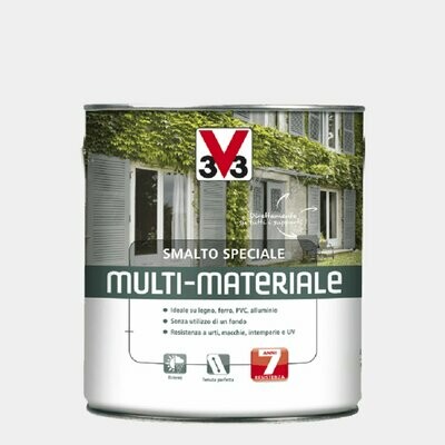 Smalto 4in1 Multimateriale Grigio Micaceo RAL 7045 0,50Litri