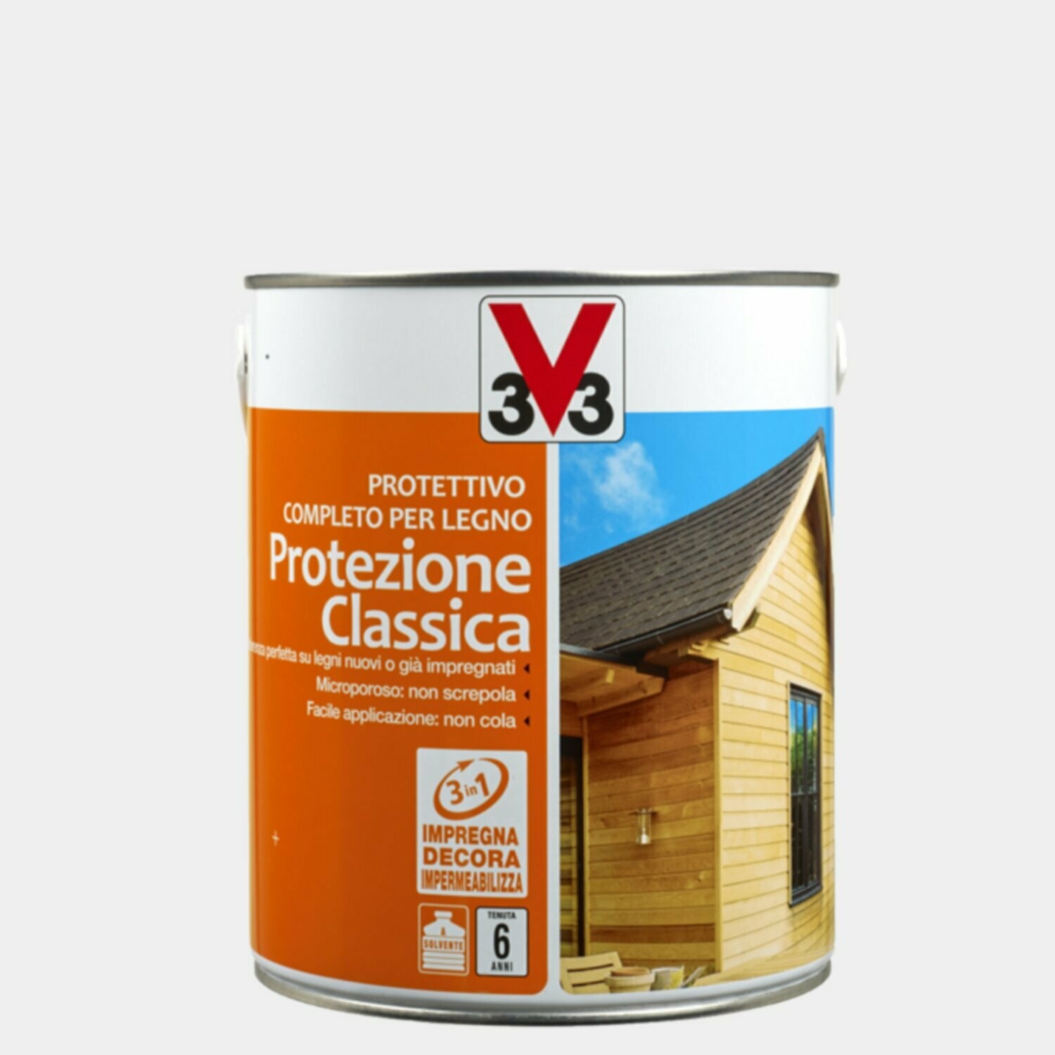 Protettivo per legno Protezione Classica Noce Chiaro 0,75Litri