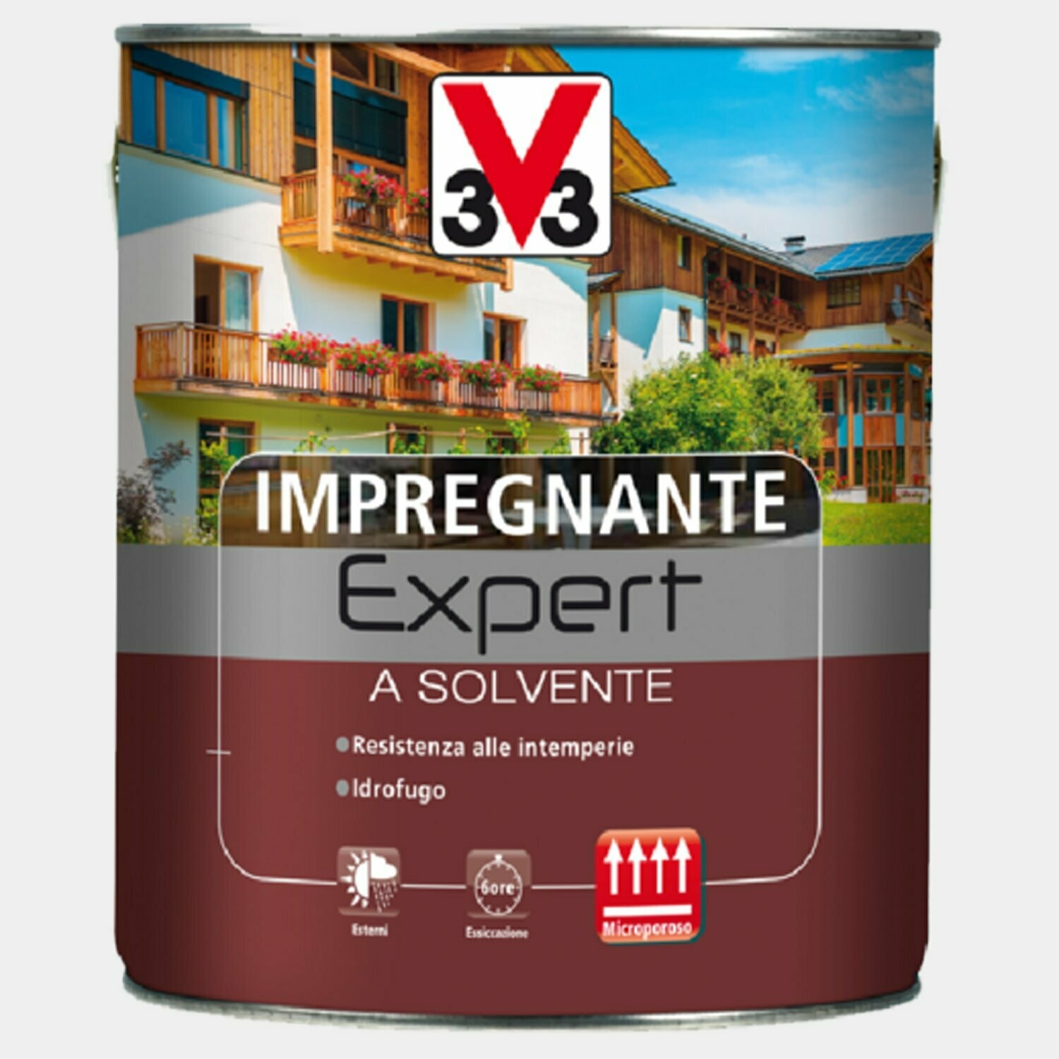 Impregnante al solvente Expert Noce Scuro 2,50Litri