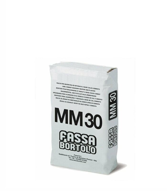 Malta per muratura Fassa MM 30 M5 5Kg