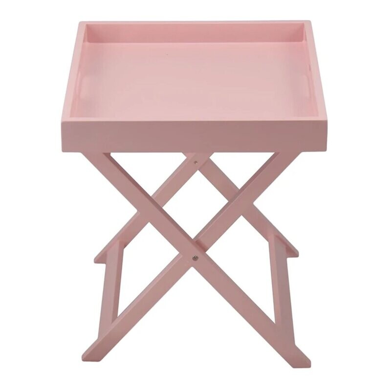 Tavolo pieghevole rosa Small