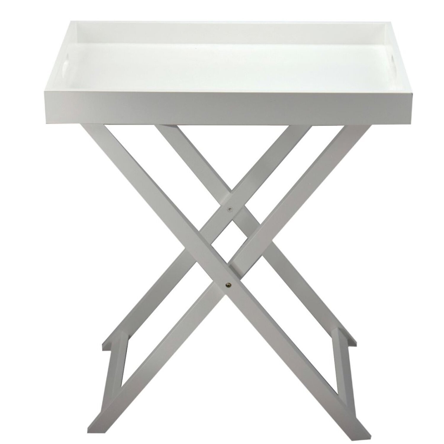 Tavolo pieghevole Bianco