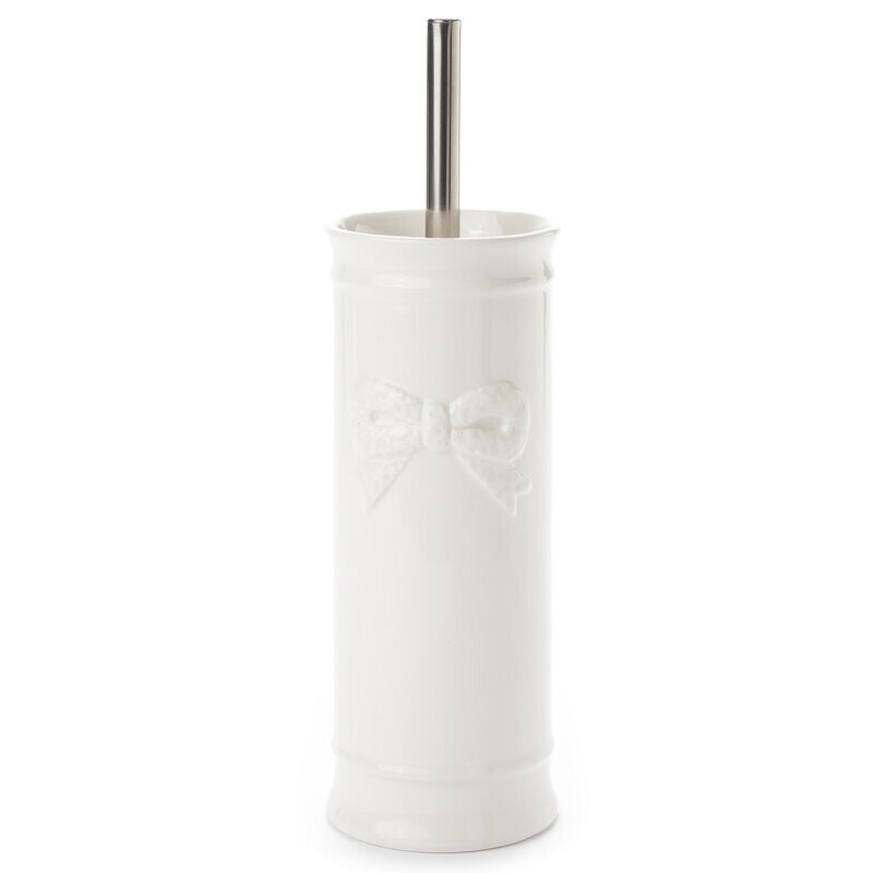Portascopino Fiocco Bianco
