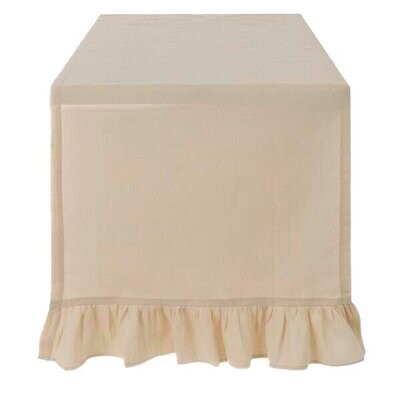 Runner "Frill" sabbia
