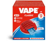 Antizanzara Vape elettrico con piastrine