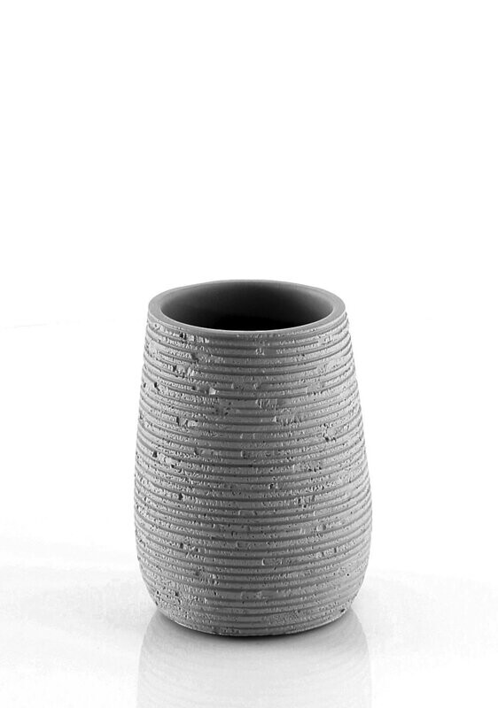 Portaspazzolini "Gemini" grigio
