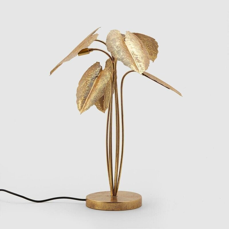 Lampada da appoggio foglie