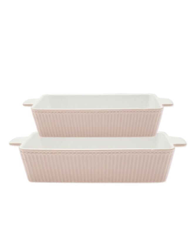 Set 2 pirofile forno "Alice" creamy fudge