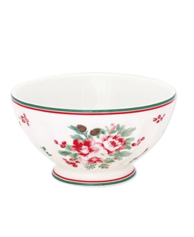 French Bowl xlarge "Charline" bianco