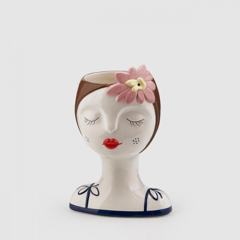 Vaso testa "Lady"