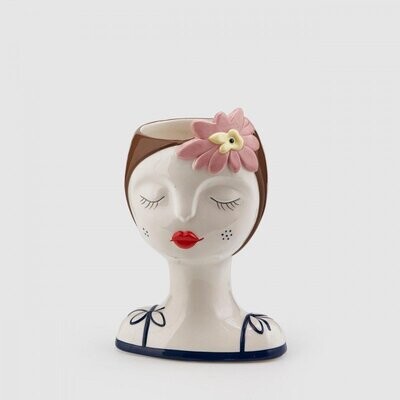 Vaso testa "Lady"