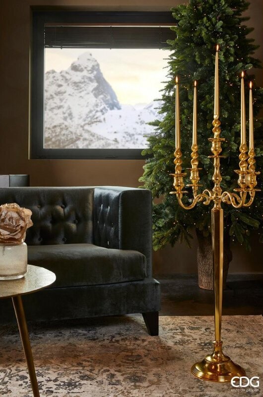 Candelabro prestige oro