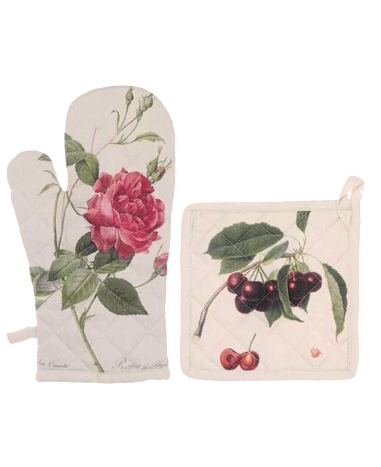 Set presina e guantone "Botanical"