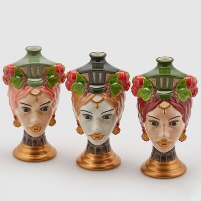 Vaso testa "Sicily" h.26cm