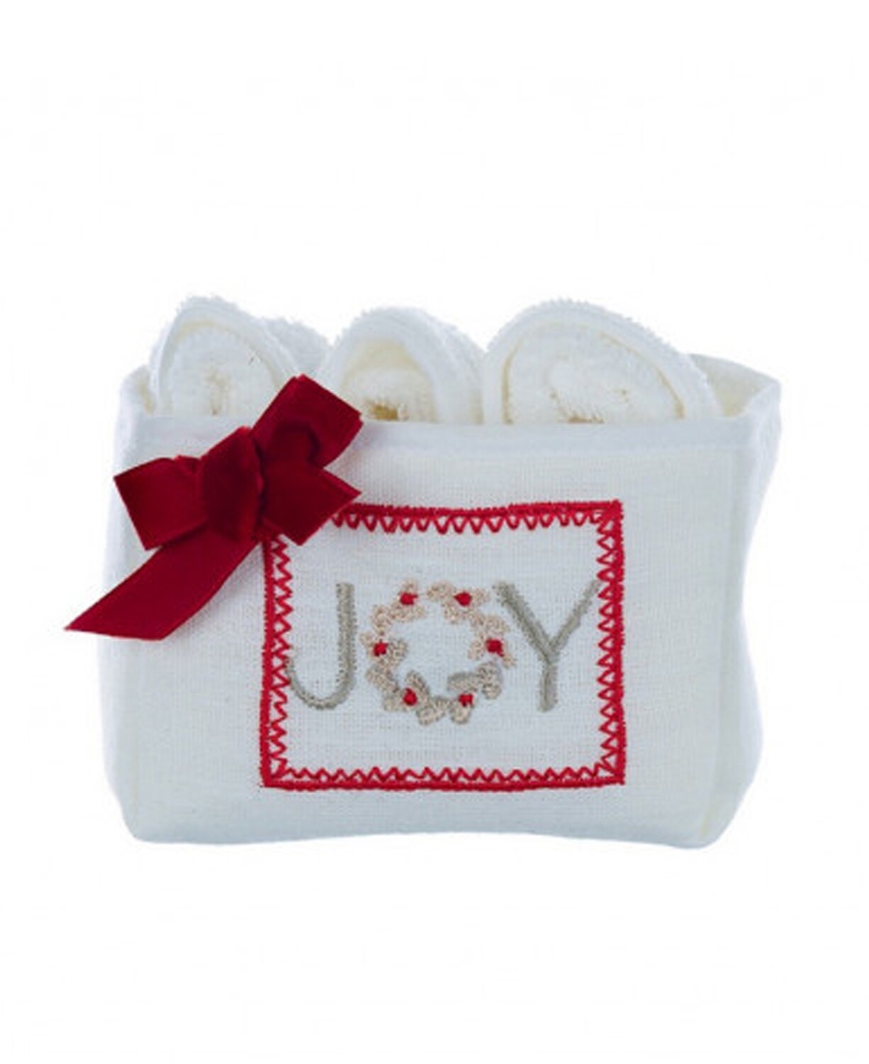 Cestino con lavette "Joy"