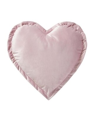 Cuscino cuore rosa
