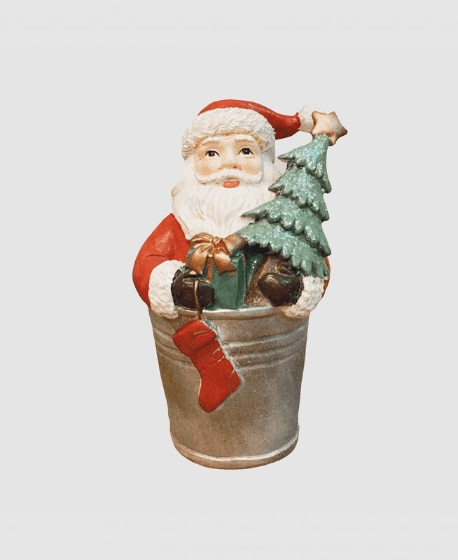 Babbo natale secchiello