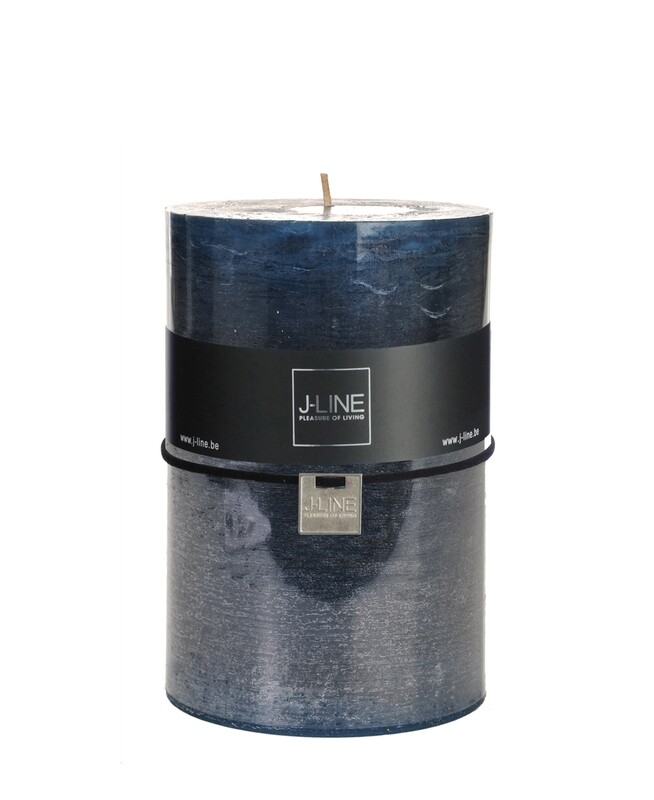Candela cilindro blu XL