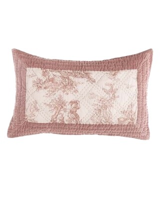 Copriguanciale "Vintage Velvet" rosa