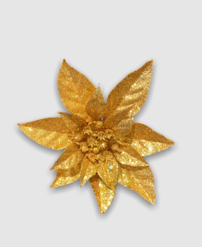 Stella di natale oro