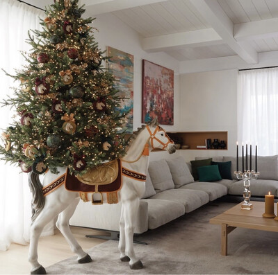 Base cavallo per albero natale Base cavallo per albero natale