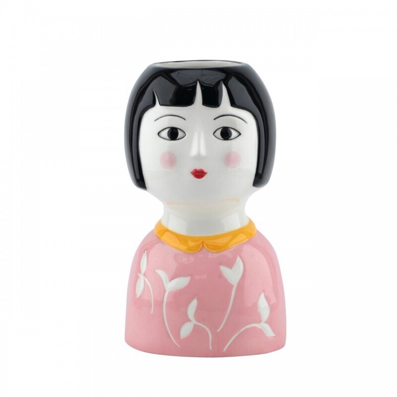 Vaso faccia frangetta