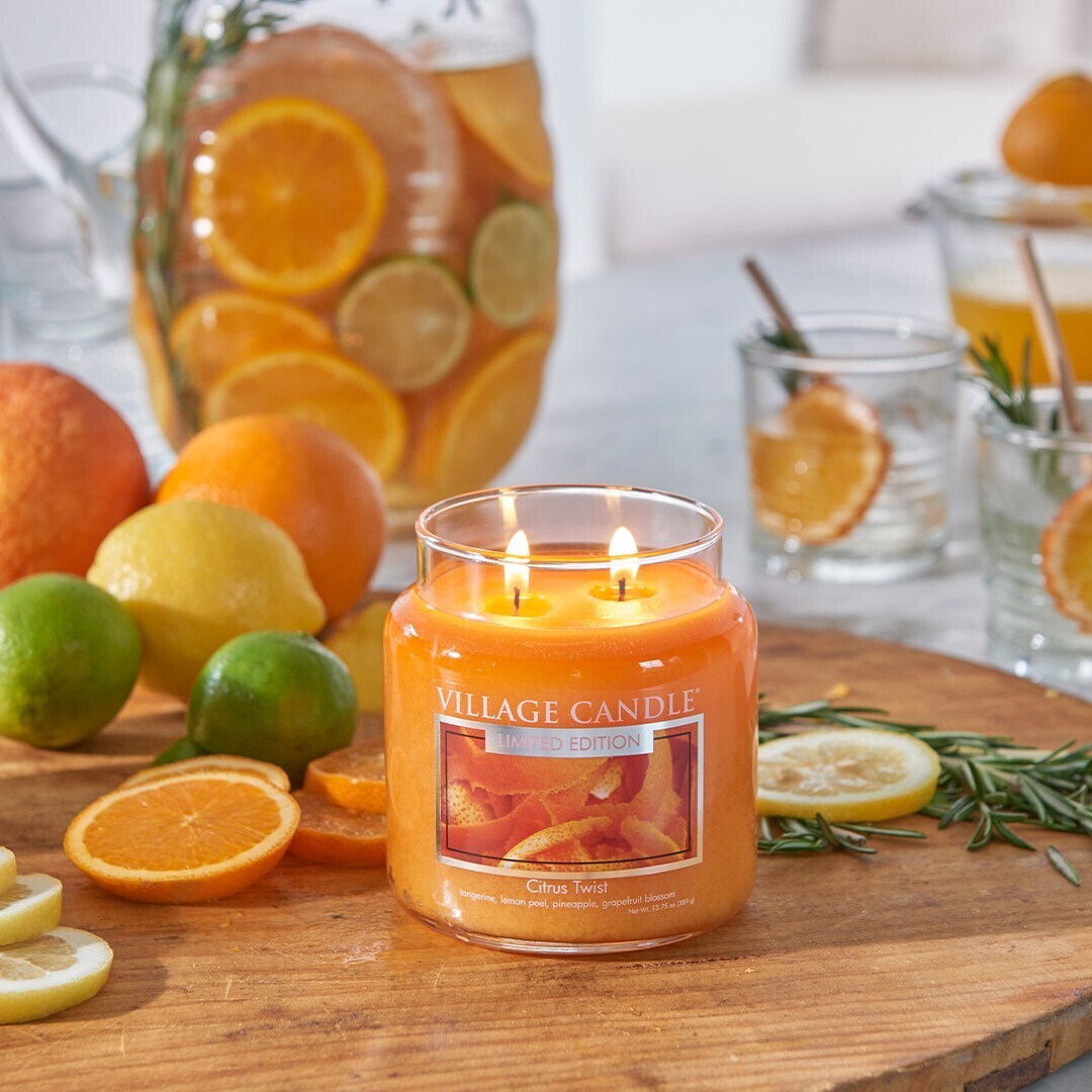 Village Candle Citrus twist 16oz