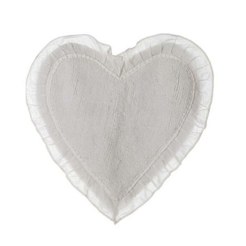 Tappeto Cuore bianco